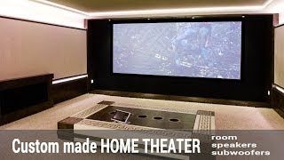 Home Theater Room. Custom made.