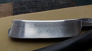 Переснял заново. Снимаю сам- не совсем удобно. Wade and Butcher  Notch Rare