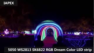 5050 WS2813 SK6822 RGB Dream Color LED strip