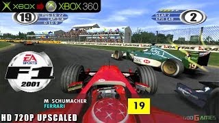 F1 2001 - Gameplay Xbox HD 720P (Xbox to Xbox 360)