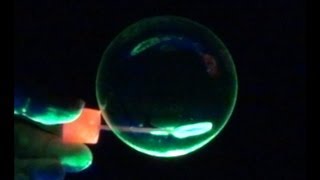 How To Make Colored Glowing Bubbles