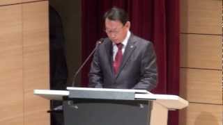 kbs부사장+고대안암병원장/ 인사말씀및 환영사 - 고려대안암병원 - 2012/12/06