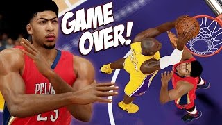 NBA 2K15 Lakers MyGM #22 - Anthony Davis Gives The Lakers A Reality Check!