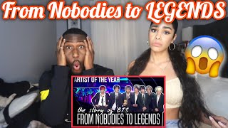 BTS// FROM NOBODIES TO LEGENDS [2019] - Reaction