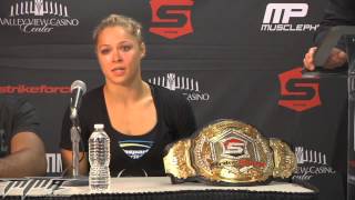 Rousey vs. Kaufman Post-Fight Press Conference Highlights