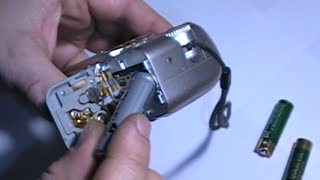 Эксперимент: использование аккумулятора типа 14500 3,7 В вместо аккумуляторов типа АА 1,2 В