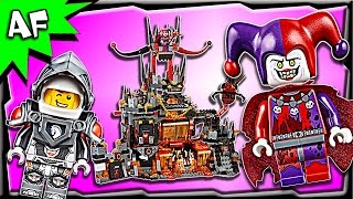 Lego Nexo Knights Jestro's VOLCANO LAIR 70323 Stop Motion Build Review