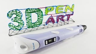 3d pen. 3д ручка для рисования в воздухе. 3д ручка обзор.