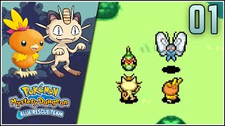Pokémon Mundo Misterioso Azul Capítulo 1 - SOY UN MEOWTH D: !?