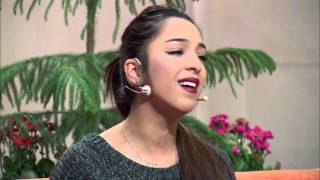 لينا خلايلة-فقرة غنائية-  صباحنا غير-10-12-2015-قناة مساواة -Musawa Channel