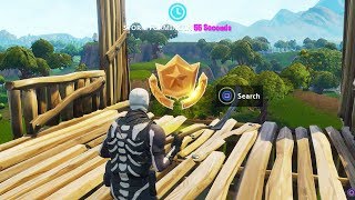 *NEW* Bonus BATTLE STAR Location! Week 5 Blockbuster Challenge (Fortnite FREE Battle Star)
