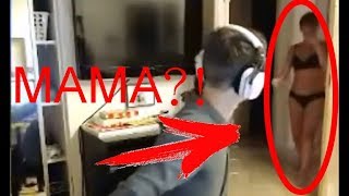 ГОЛАЯ МАМА ЗАШЛА НА СТРИМ #2