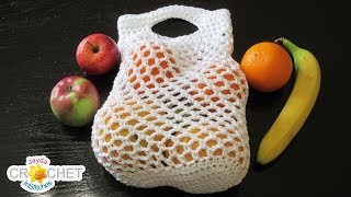 Fruit & Vegetable Mesh Shopping Bag - Produce Market Bag