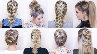 ТОП 10 КРАСИВЫЕ ПРИЧЕСКИ ПОШАГОВО ! ПРИЧЕСКИ НА 1 СЕНТЯБРЯ В ШКОЛУ И НА КАЖДЫЙ ДЕНЬ!