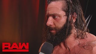 Elias' greatest performance awaits at WrestleMania: Raw, Feb. 19, 2018