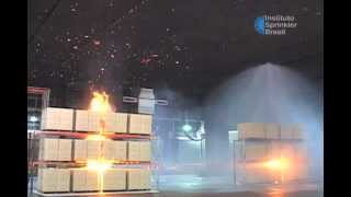 Uso de sprinklers contra incêndio
