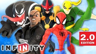 Disney Infinity 2.0 Playset Homem-Aranha TODOS OS PERSONAGENS