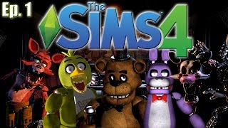 The Sims 4 - Five Nights at Freddy's Theme - Ep. 1 (Create A Sim)