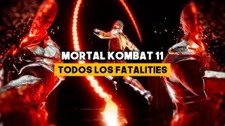 Mortal Kombat 11: TODOS los FATALITIES