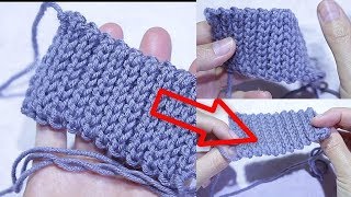 САМАЯ эластичная резинка крючком + красивый эластичный край который не стягивает\Урок 10