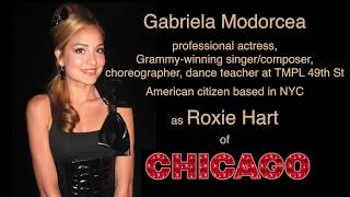 The Search for Roxie - Gabriela Modorcea as Roxie Hart Chicago The Musical