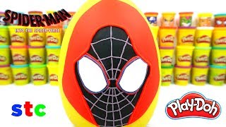 Huevo Sorpresa Gigante de Miles Morales de la Pelicula Spiderman Into The Spider Verse
