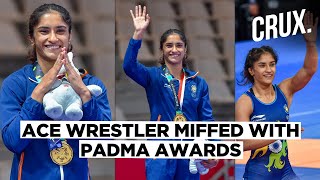 Vinesh Phogat Questions government Over Padma Shri Award