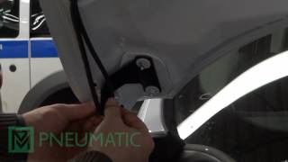 Установка амортизаторов (упоров) капота для Ford Kuga (арт. KU-FD-KG02-02) от upory.ru