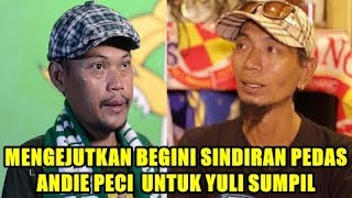PEDASS!! PENTOLAN BONEK ANDIE PECI BUKA SUARA SOAL YULI SUMPIL PEMIMPIN AREMANIA