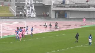 20141101 桐蔭学園－日大藤沢（23）日藤ゴール4点目（第93回神奈川県高校サッカー準決勝）