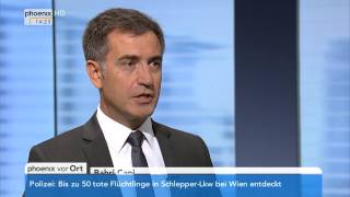Flüchtlinge: Bahri Cani zur Balkanroute und Westbalkan-Konferenz am 27.08.2015