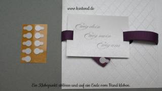 Hochzeits-Einladungskarte büromac 106.119