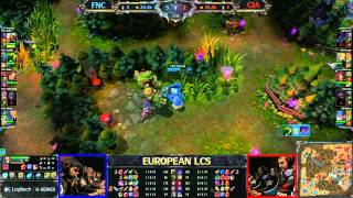 FNC vs GIA - LCS 2013 EU Spring W6D2 (English)