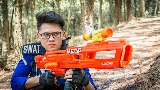LTT Game Nerf War : Warriors SEAL X Shoot Skills Nerf Guns Fight Inhuman Group Protect People