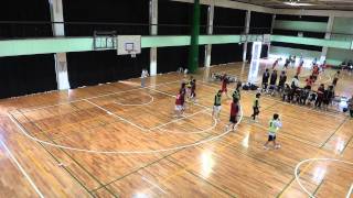 熊大バスケ大会　カットイン2年女子　vs　女子バスケ部　決勝　前半.MTS