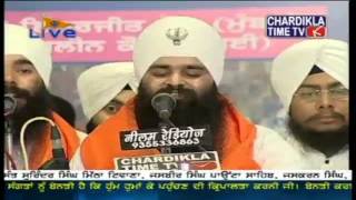 bhai gurpreet singh ji shimla wale at yamunanagar 28-3-2013 hola mohalla celebration