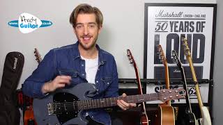 Blur - SONG 2 Guitar Lesson Tutorial - Rock Power Chord Songs