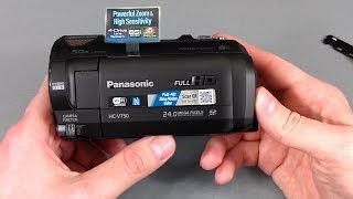 Unboxing Panasonic HC-V750