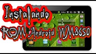 Instalando  ROM Android WM8650 no tablet 7" made in China
