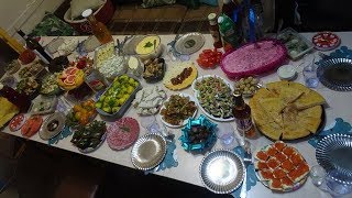 Праздничный стол на день рождения /Меню на праздник