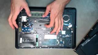 Замена модуля памяти в ноутбуке HP840 G1