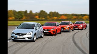 Ford Focus vs Opel Astra vs Kia Ceed vs Renault Megane