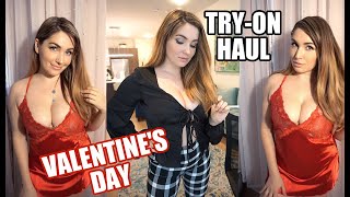 Valentines Day Sexy Lingerie & Cute Outfits TRY-ON HAUL!