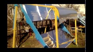 Стеклянные зеркала солнечных концентраторов своими руками