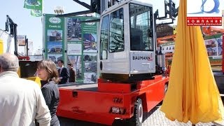 Поворотная кабина боковой погрузчик BAUMANN |www.kiit.ru| поворотные кабины на боковом погрузчике