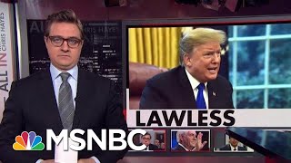 Presidential Lawlessness | All In | MSNBC