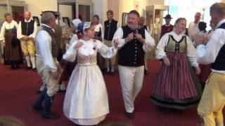 Шведский танец. Шведский танец. Barsebäcks folkdanslag. Rolf Malmström. Folklore.