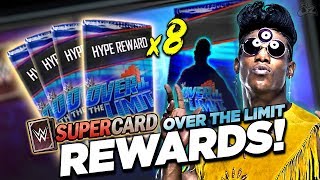 8 Over The Limit Global Rewards!! Undercards Pack?! | WWE SuperCard