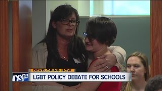 LGBT policy debate for schools