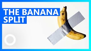 $120,000 banana art taken down after idiotic size crowds - TomoNews